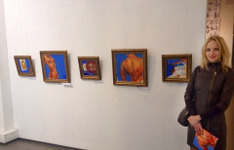 Adriana Galetskaya. Gallery. Exhibition. Arts. Ukrainian Art Week Kiev 2014.